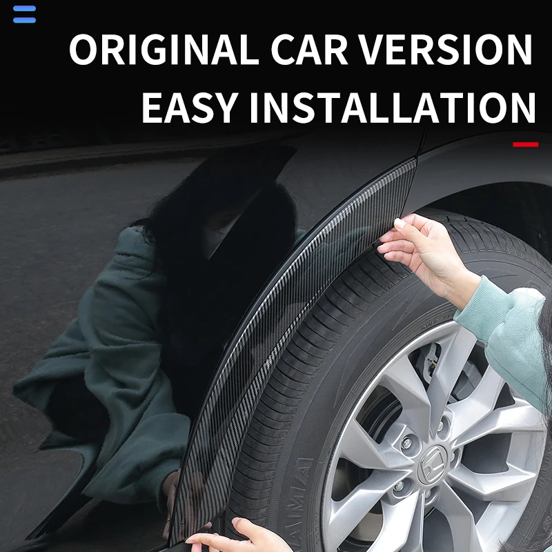 ABS Car wheel arch trim strip For Honda CRV 2023 6TH Rear tire frame strip Body side collision strip Exter modificati accessorie - Image 4