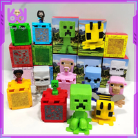 HAPPY MEAL TOYS Anime Figures wholesale Action Figures Evoker Figure Mine kawaii figurine Christmas Gift For Kids Toys