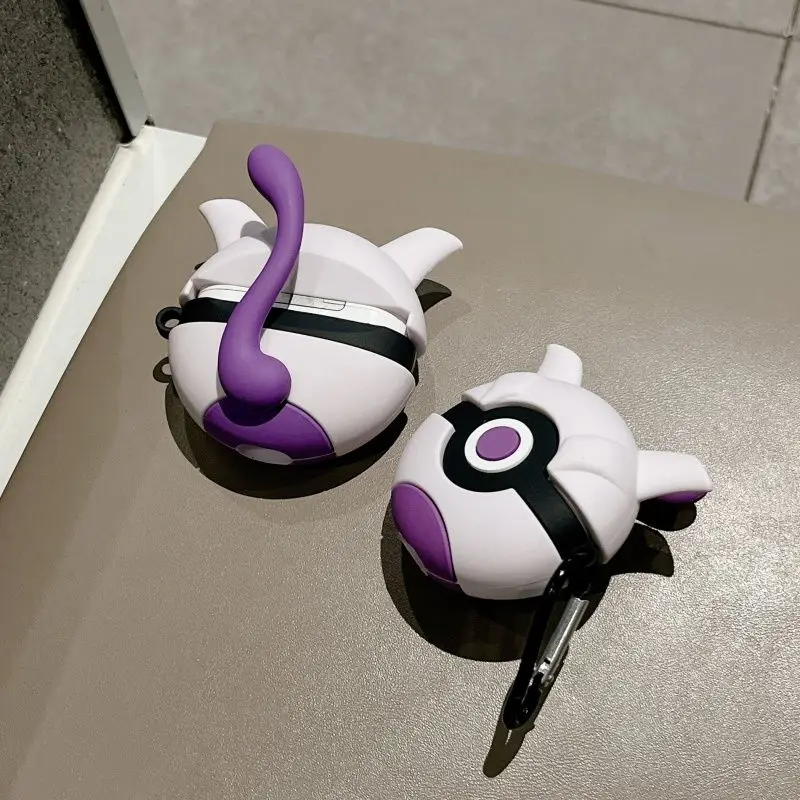 حافظة كرتونية من السيليكون لهاتف سامسونج جالاكسي بادز 3 برو مع حلقة تسلق ملحقات سماعة الرأس للحماية الكاملة لسماعات الرأس 3