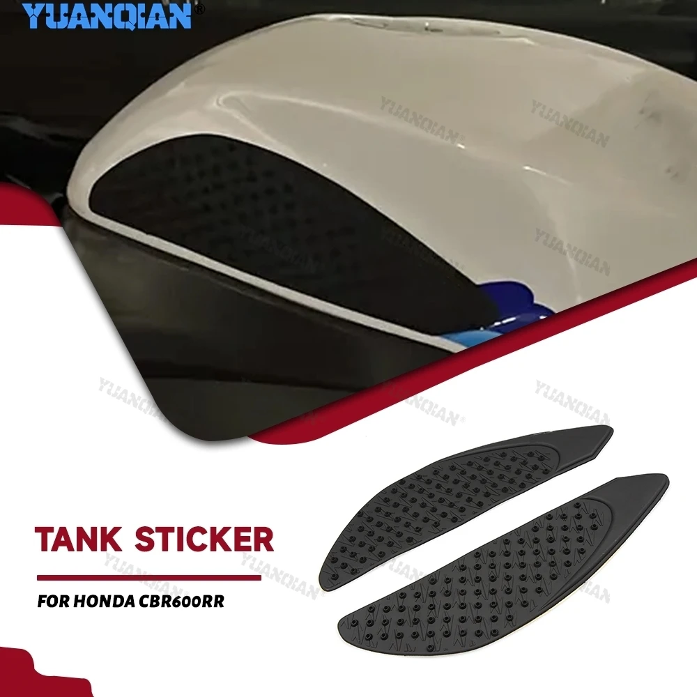 

For Honda CBR600RR CBR 600RR cbr600rr 2007-2012 Motorcycle Sticker Tank Non Slip Tank Traction Side Pad Protective Decal