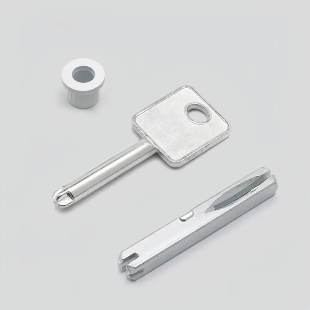 Concealed Emergency Lock Set For Hidden Doors Cabinet Distribution Box Key Operated Invisible Keyhole Security Hardware