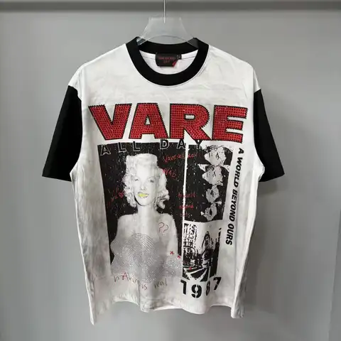 2026 New Fashion Streetwear Shinning Diamond Baggy Tshirts for Men and Women Short Sleeve Rhinestone Cotton Top Tees Oversized