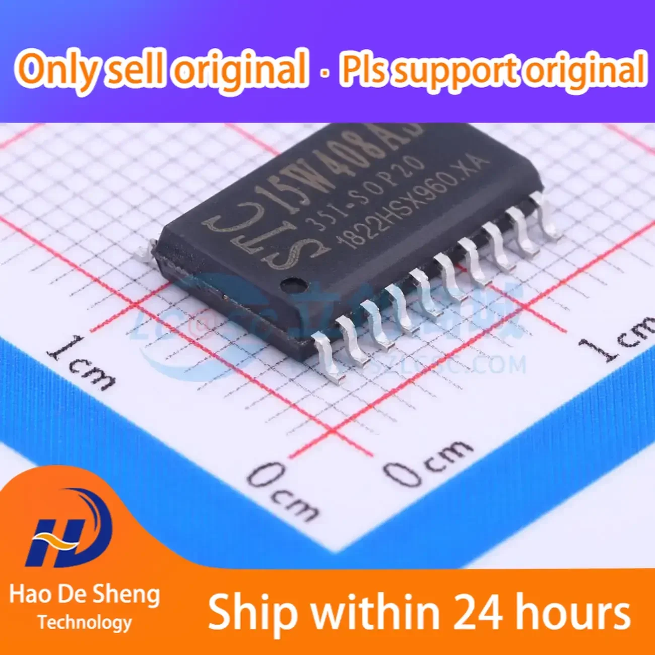 

10PCS/LOT STC15W408AS-35I-SOP20 New Original In Stock