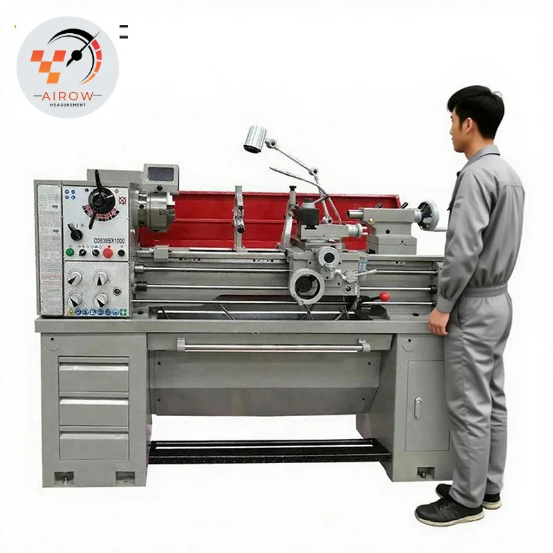 Airow C0636A C0636B High Precision Bench Top Lathe Machine Mechanical Lathe for Metal Processing with CE Standard