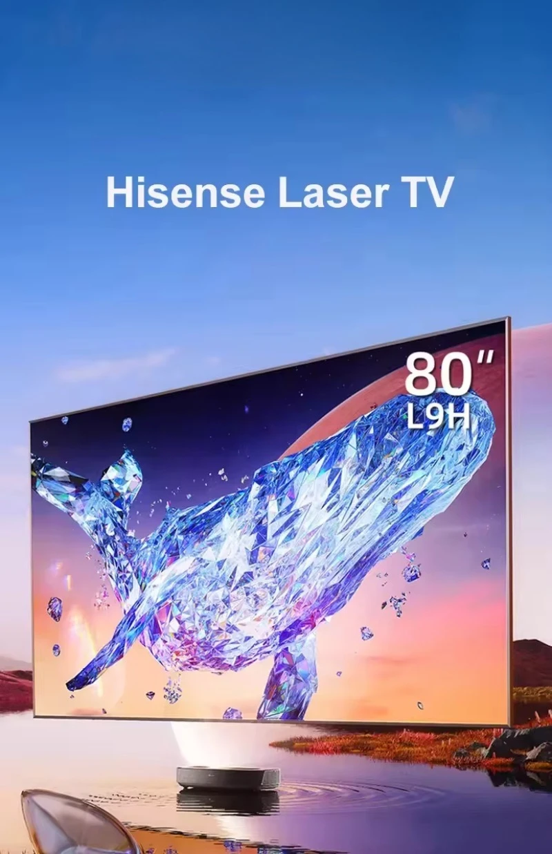 Smart Projector 4K Ultra Short Throw Home Theater with 380 Nit Brightness Android 11 OS ALR UHD Home Cinema