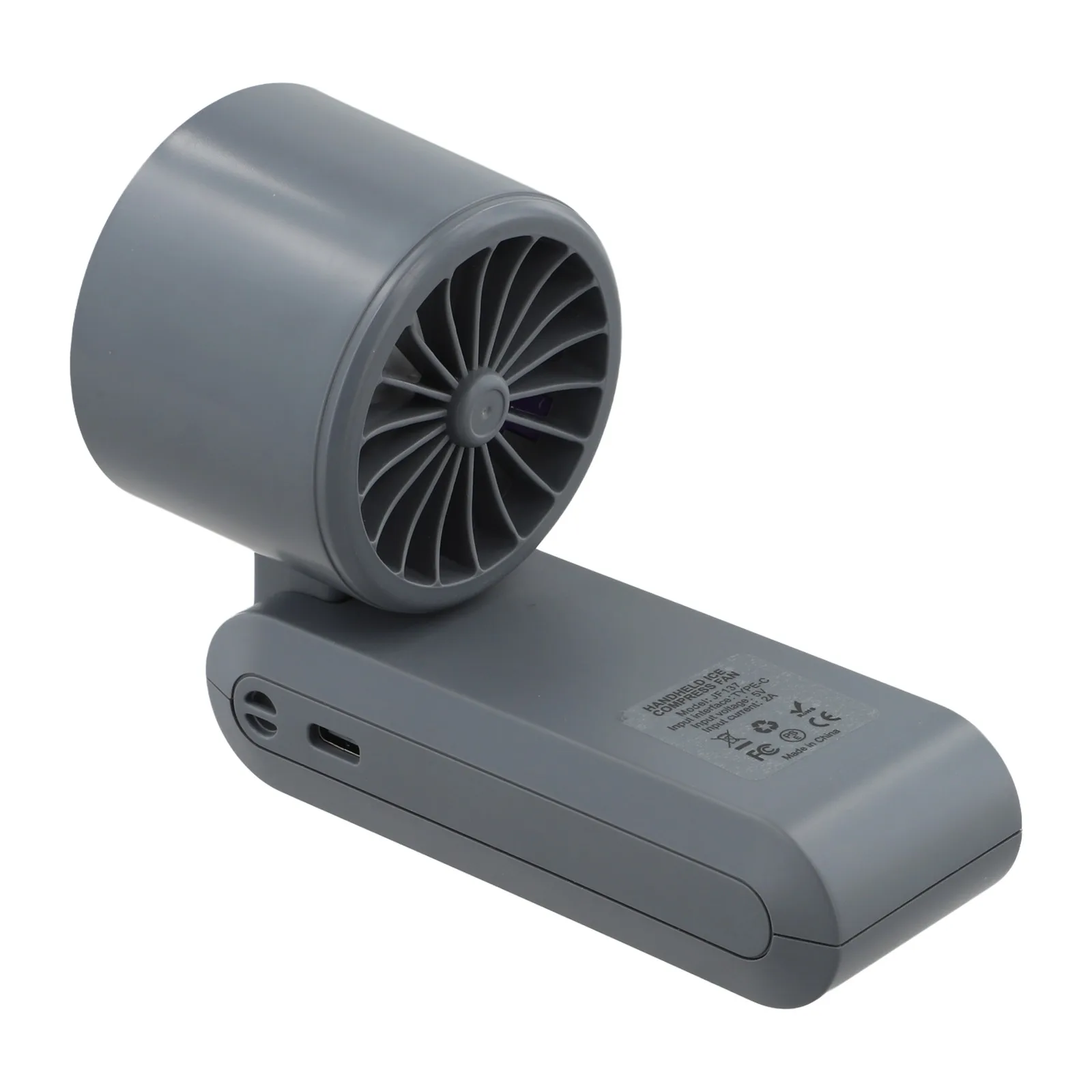 Foldable Handheld USB Fan Designed to Provide Quick Relief from Heat Anywhere You Go Equipped with a Reliable Motor