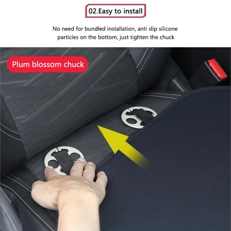 High quality Car Seat Cushion Non-Slip Cover Protective Pad Mat For New Peugeot 206 208 207 3008 308 2008 107 508 Accessories view 4