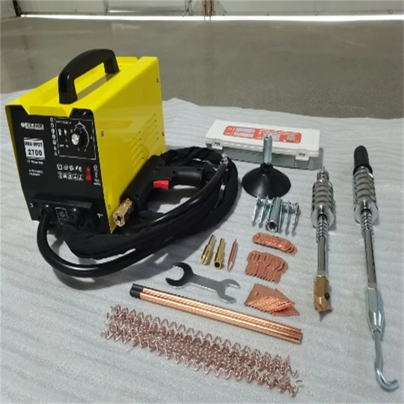 220V/110vRepair Car Dent Car Sheet Metal Repair Machine Spot welder Spotter Dent Puller Electric Welding Body Studs
