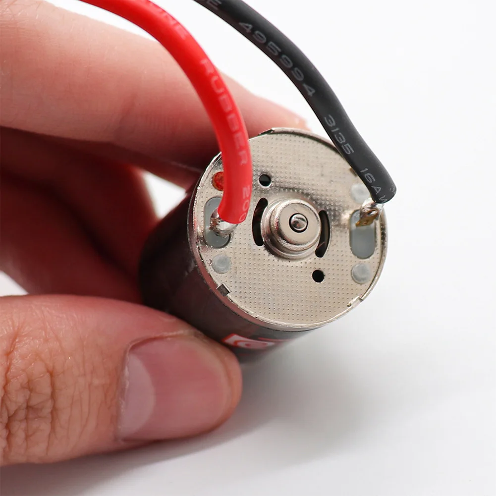 

1 PC 31T 370 Brushed Motor DC Motor 30000RPM Brushed Engine Motor Electric Brushed Motor for 1:10 1:12 1:14 1:16 1:24 RC Crawler
