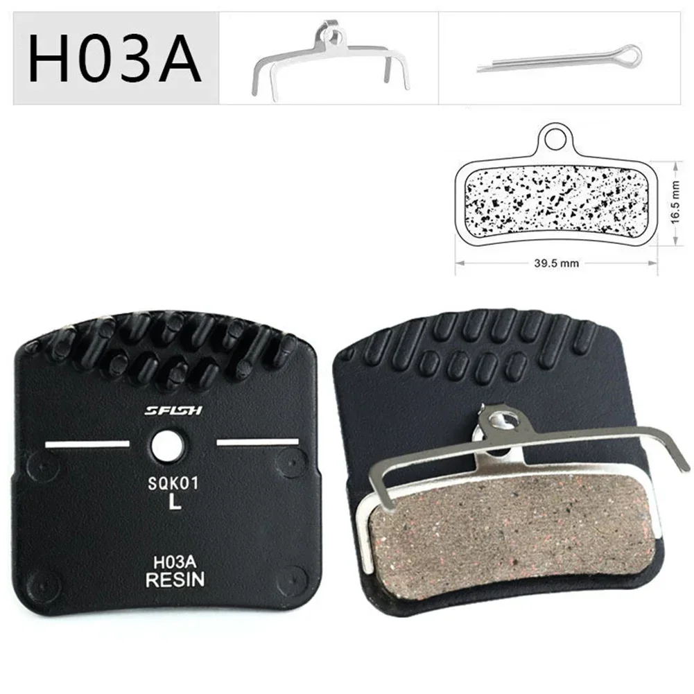 1 Pair Get Better Braking Performance Bicycle Disc Brake Pad For Shimano BR-M640 BR-M820 Bike Parts For HO3A HO3C DO2S DO3S