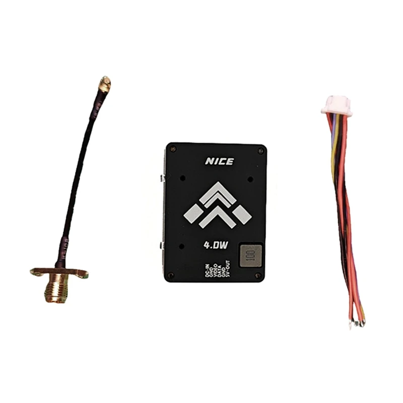 

Новый-A47Q-5.8G 4000Mw 5,8Ghz 4W VTX 64CH FPV видеопередатчик PAL/NTSC для FPV гоночного дрона дальнего действия для FPV RC Drone