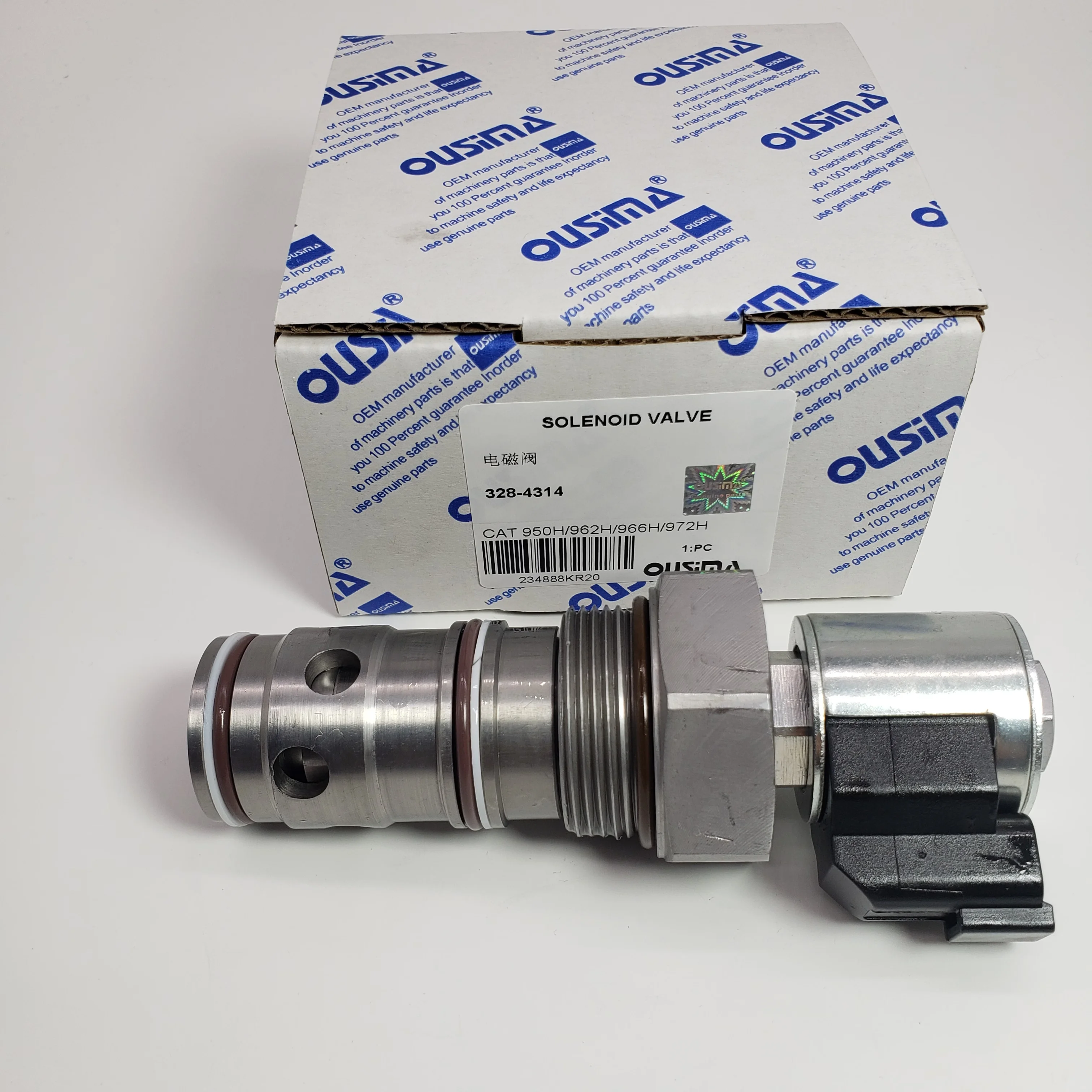 

Solenoid Valve 328-4314 3284314 24V for CAT Track Loader 973D Wheel Loader 950H 962H 980K 621H