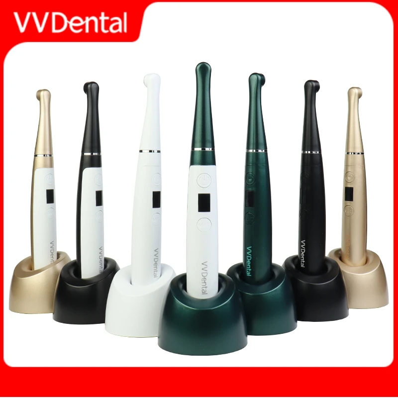 Dental Curing Lamp Multi Lens Photopolymerizer Wireless Resin Cure Healing Light Led Light Dental Laser Oral Lamp