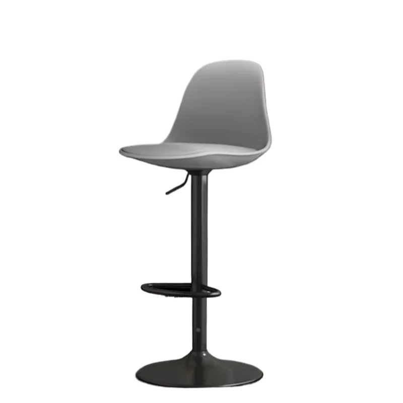 

Барные стулья с регулируемой высотой, коммерческая спинка, скандинавский роскошный кухонный барный стул, вращающийся прочный Silla De Barra, современная мебель