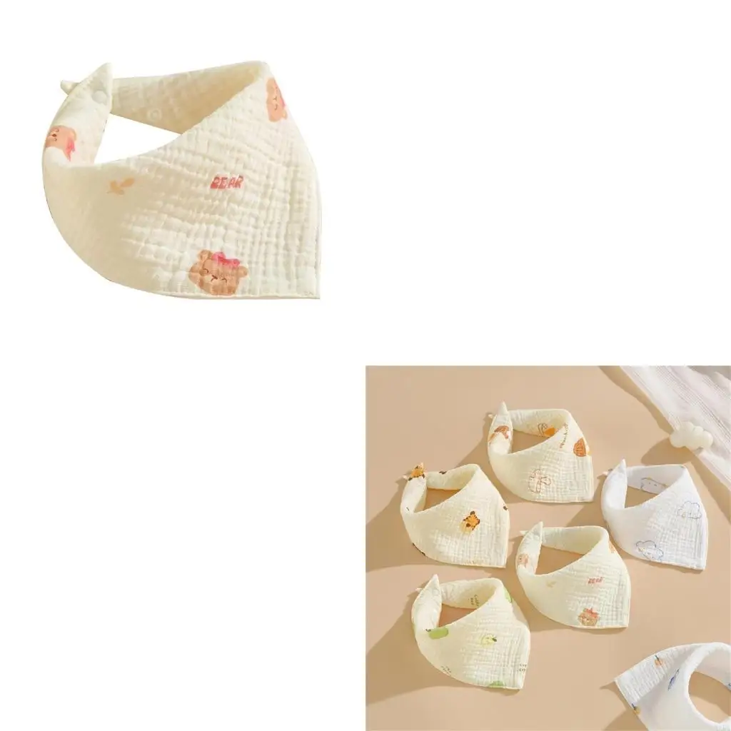 

Треугольник кормление нагрудников новорожденного детского нагрудника слюни для слюни хлопкотистые ткани 4xbc