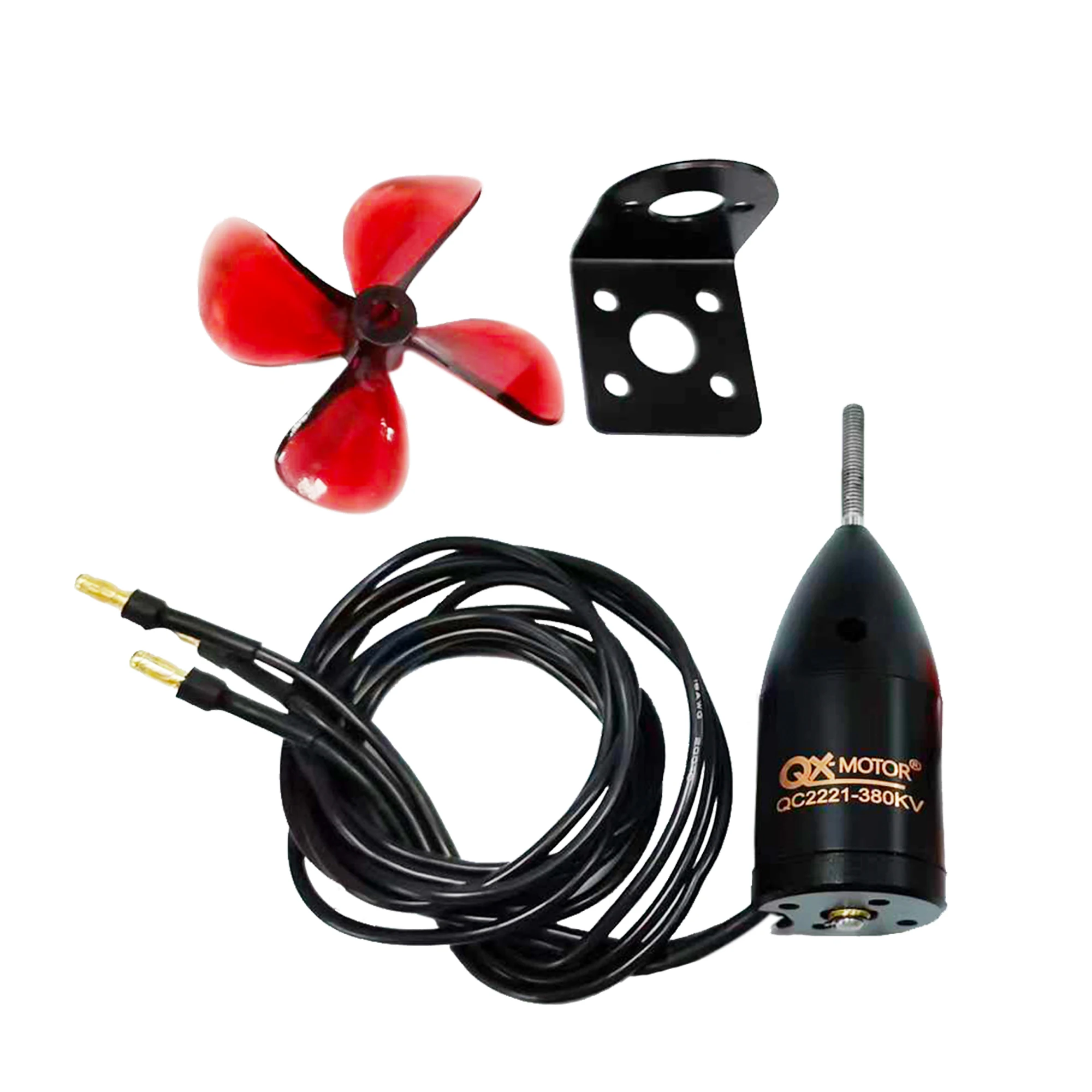 

Boat Underwater Propulsionr QC2221 380kv 550KV 6S brushless Waterproof Motor For RC Fishing Bait Boat Mode