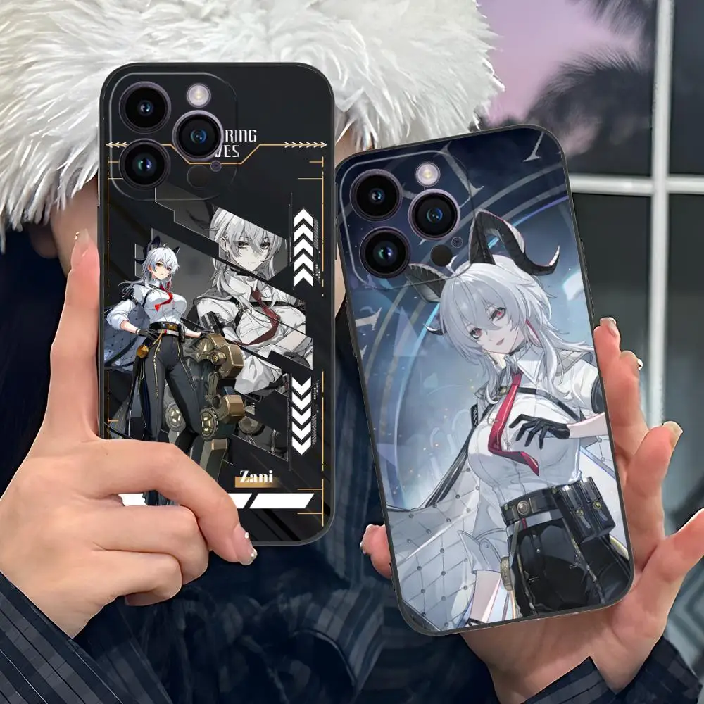 

Чехол для телефона Wuthering Waves Zani для iPhone 17, 16, 15, 14, 13, 12, 11 X XR XS 8 7 Pro Max Plus, мини-цветный защитный чехол для смартфона