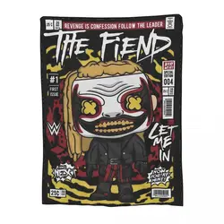 Relax Bray Wyatt Blanket Accessories Home Decorative Vintage The Fiend comics Throw Blankets Warm Fleece for Couch