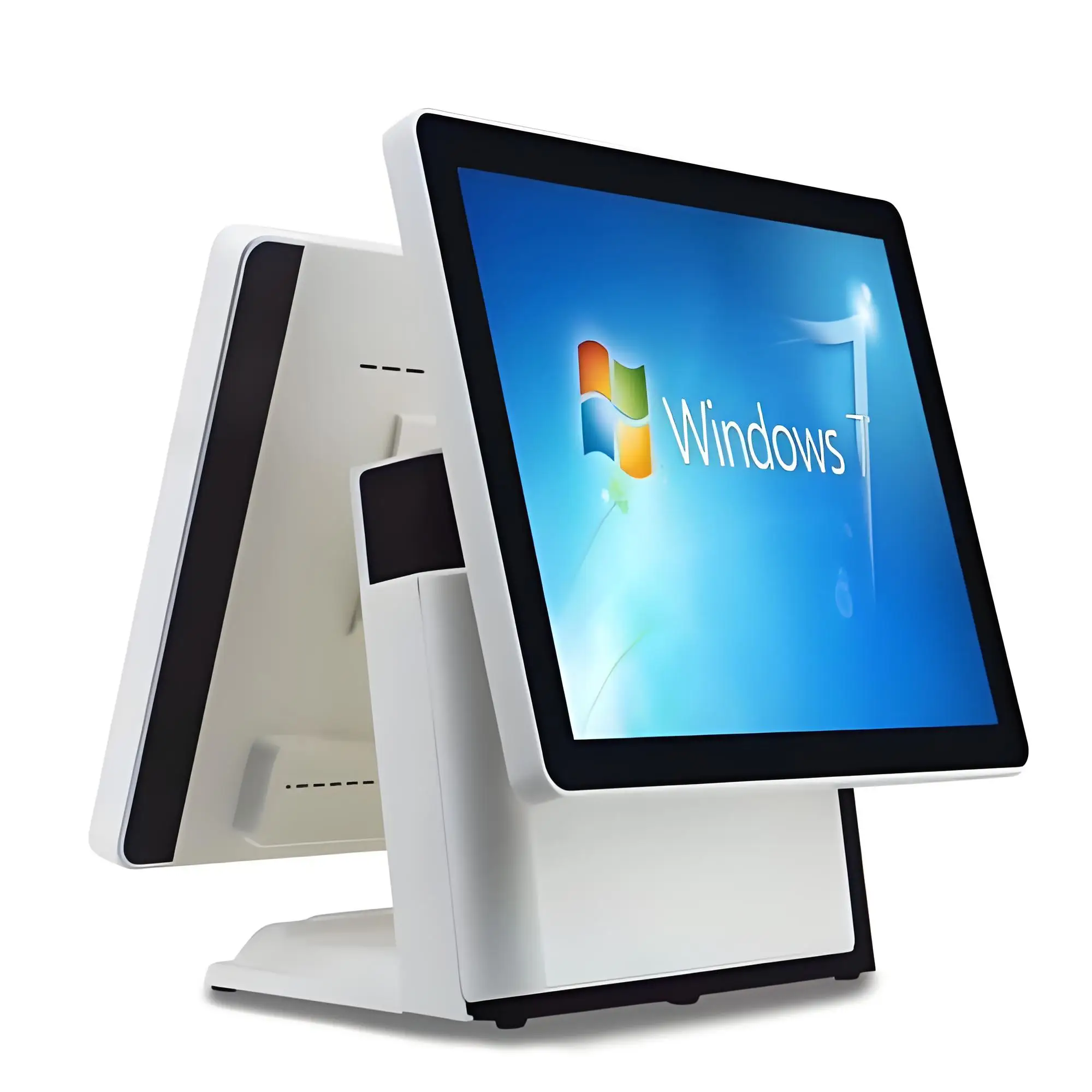 Dual-screen Touch All-in-one Device for Advertising, Display, and Cashier Functions