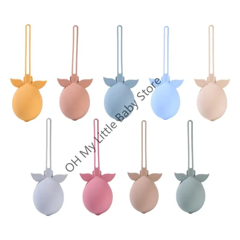 

M76C Portable Fruit Pacifier Storage Container Case Silicone Dummy Box Dustproof Bag