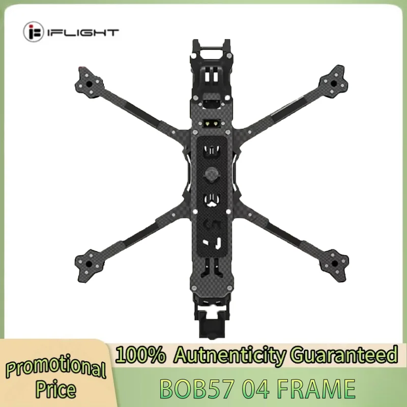 IFlight BOB57 O4 Frame Kit with 6mm Arm for  5-inch and 7-inch Drones for Both Cinematic and Freestyle Flights FPV Parts