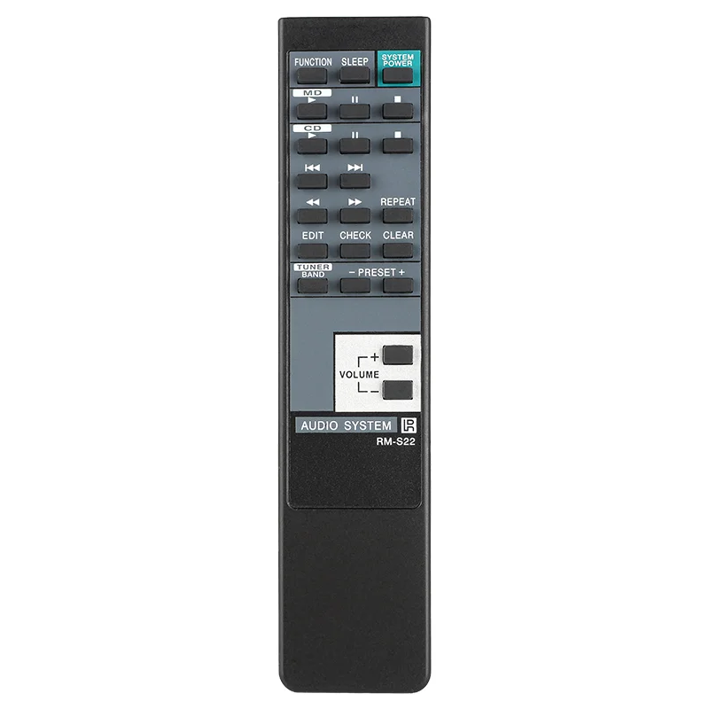 Control Remoto RM-S22 RMS22 Compatible con Sistema de Audio Sony/Receptor de Discos Compactos HCD-H501 MHC-S200 SS-H701 FH-G50 SS-H50
