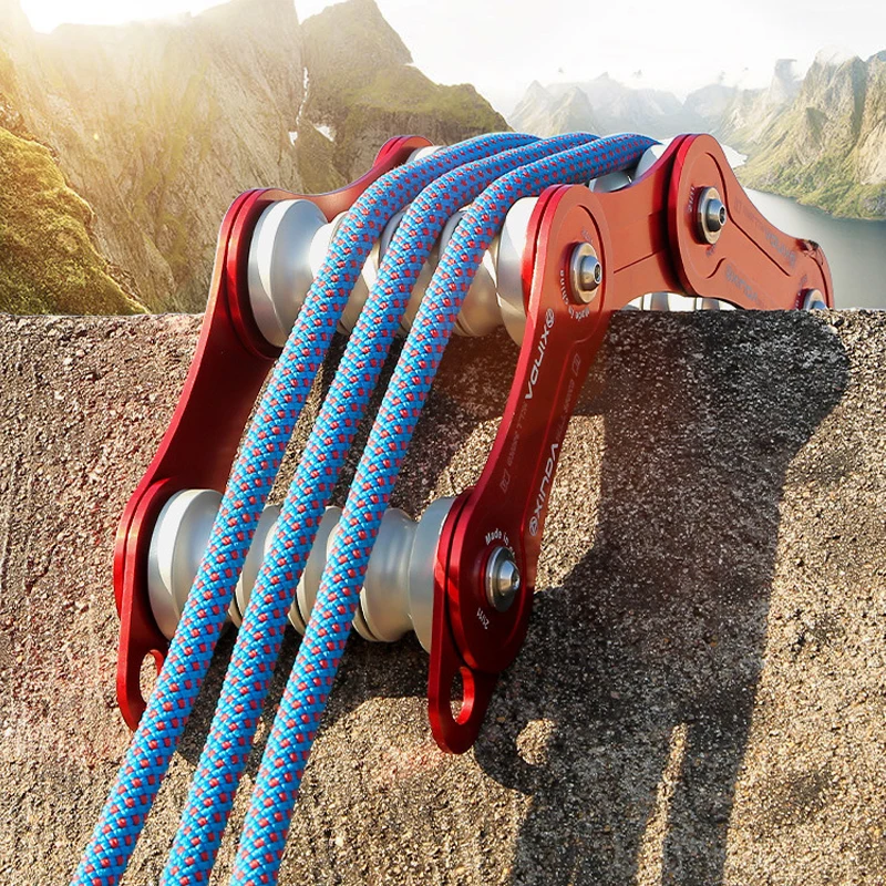 High Strength Aluminum Alloy Rope Protector, Anti Wear Corner Protection Equipment for Climbing, High-Altitude Wall Corner Ropes