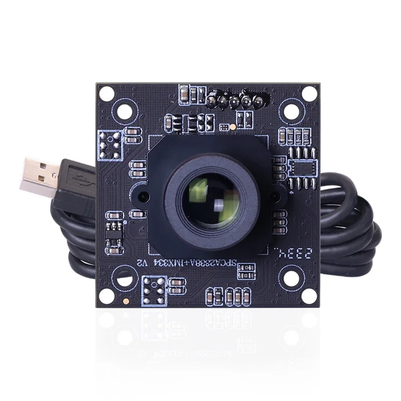 New 14209 IMX334 4K Industrial Camera Module 16mm 20degree Distortionless COMS MJPG 30fps Plug Play for Android Raspberry Pi