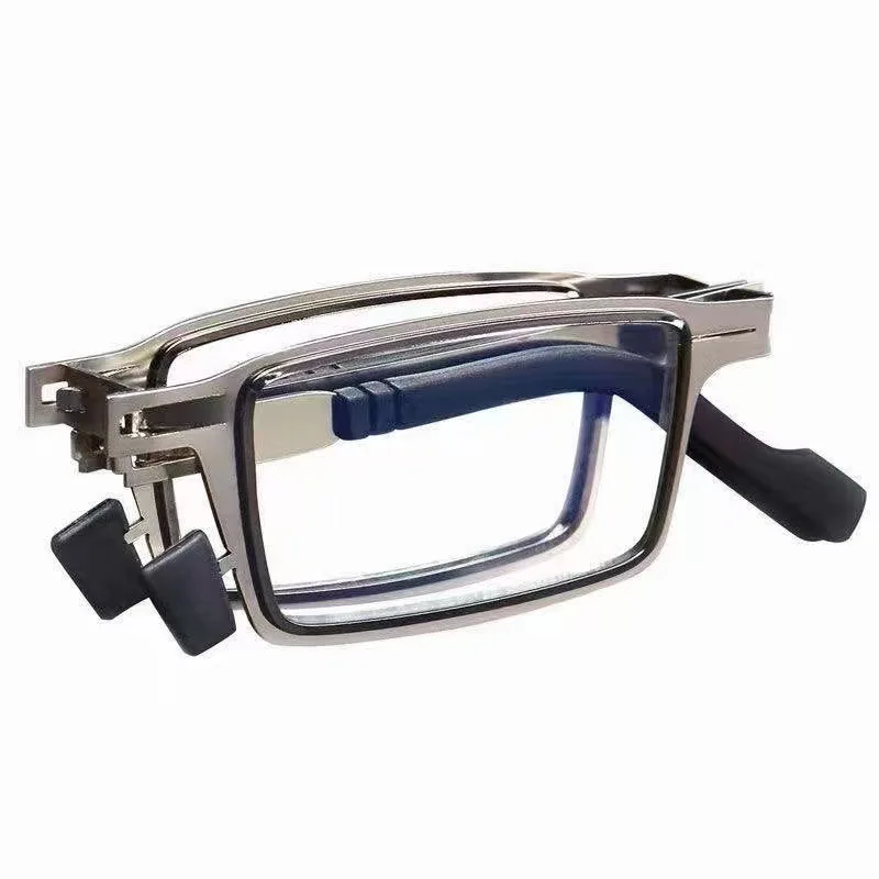 Anti Blue Light Presbyopia Eyeglasses Folding Reading Glasses Men Women Antifatigue Computer Eyewear with +2.0 +2.5 +3.0 +3.5