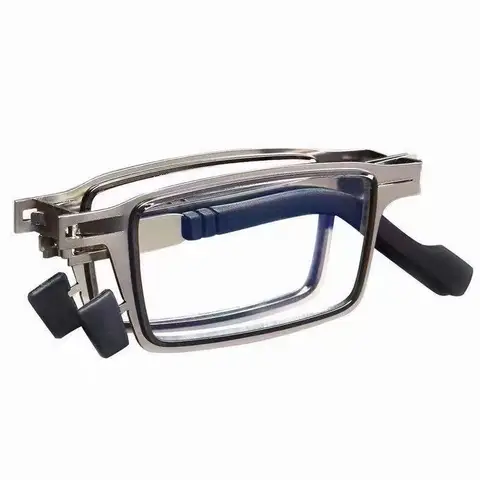 Anti Blue Light Presbyopia Eyeglasses Folding Reading Glasses Men Women Antifatigue Computer Eyewear with +2.0 +2.5 +3.0 +3.5