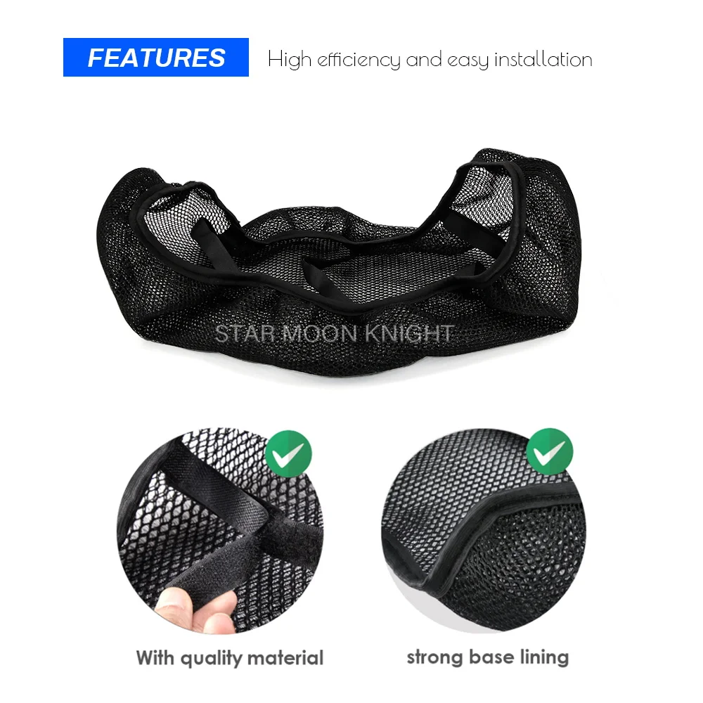For BMW F750GS F850GS ADV 3D Air Mesh Seat Cover Breathable Honeycomb Cushion F 750 850 GS Motorcycle Accessories view 5