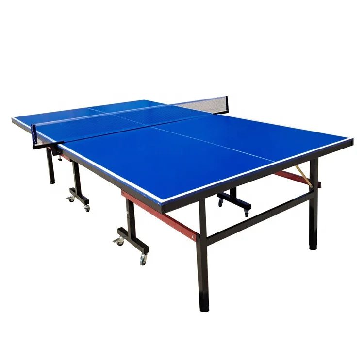 

Professional competition international standard size folding table/table tennis table indoor folding folded pingpong t