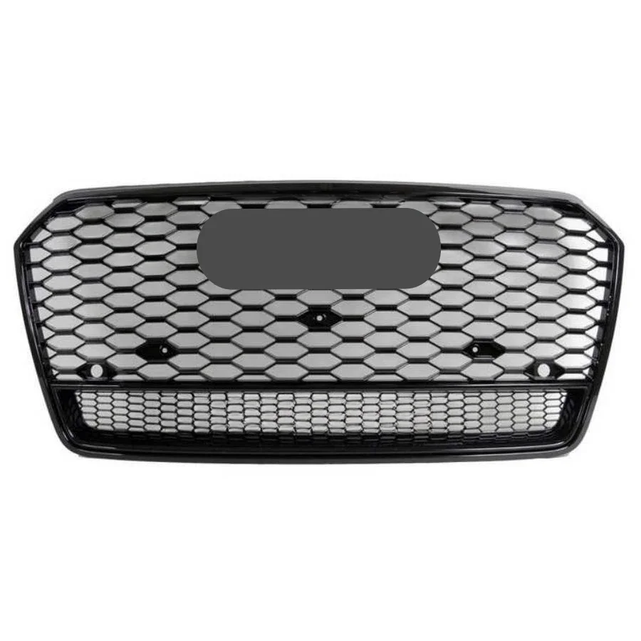 

Honeycomb Grill Front Hood Grille Front Bumper Grill Center Grille for RS7 Grill for A7/S7 C7.5 2016-2018