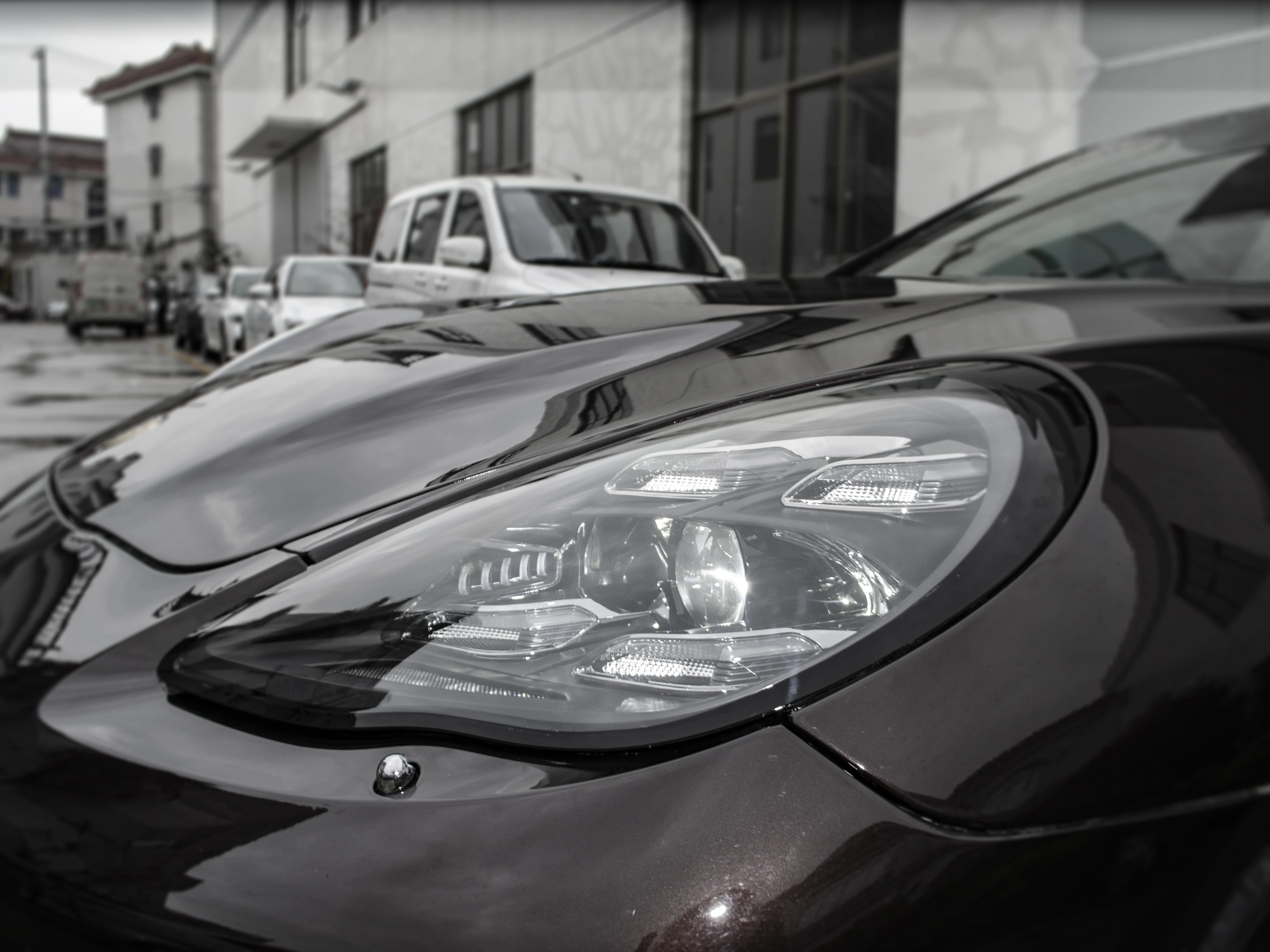 For Porsche Panamera 970.1 2010-2013 Car Accessories PDLS Matrix LED Headlights Upgrade New 6000k Color Front Head Lights