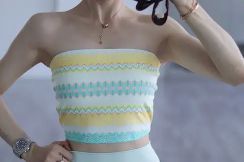 스포츠 브라 여성 피트니스 브라 친밀한 Strapless Bustier Bandeau 통기성 포장 가슴 스포츠 속옷 피트니스 탑 요가 브라