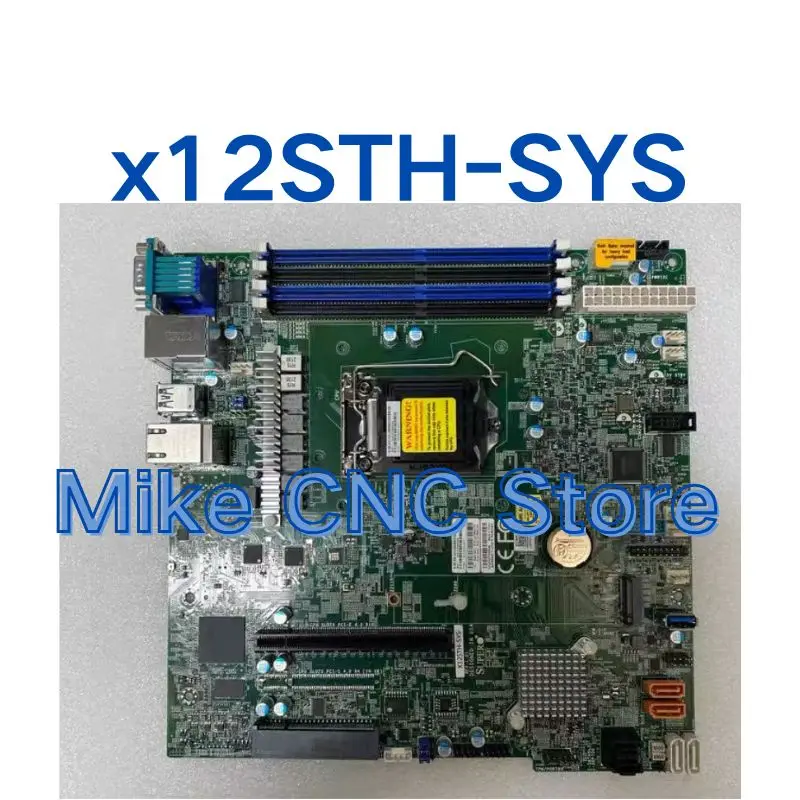 Supermicro X12STH-SYS LGA1200 pin MATX motherboard supports E-2300CPU testing OK, second-hand quick shipping