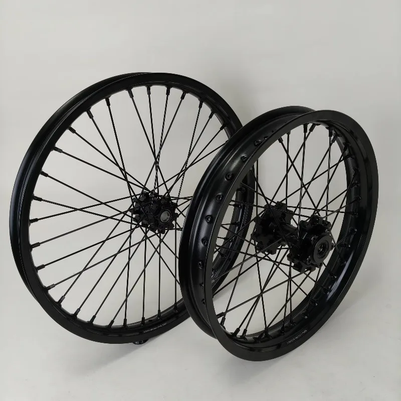 2025 نمط جديد مخصص 21/19/18/17/16/12 بوصة حافة إندورو عجلات الدراجة النارية موتوكروس MX عجلات #4