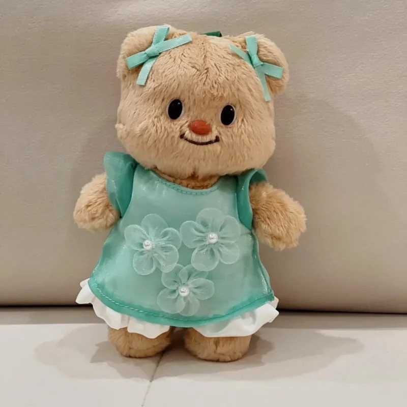 오리지널 버터 베어 OOTD 시리즈 블라인드 박스 플러시 귀여운 가방 펜던트 인형 장난감 패션 가방 키체인 장식 미스터리 크리스마스 선물