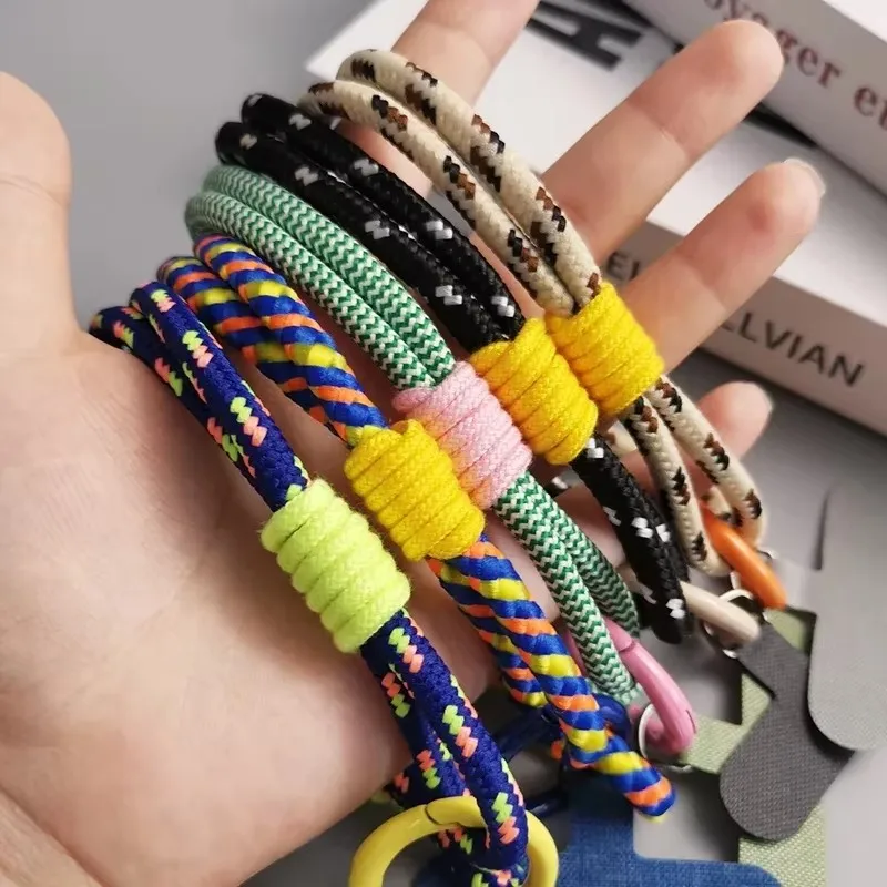 1 PC Two Simple Wrist Lanyards Anti-Breakage, Prevent Fall and Anti-Lost Universal Mobile Phone Case Lanyards image 6