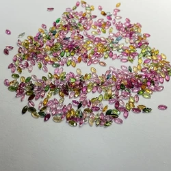 Marquise Cut 2x4mm Natural Tourmaline A Quality Colors Mixed Loose Original Gemstones