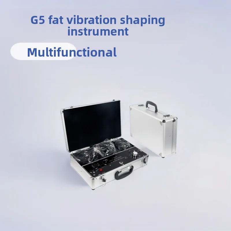 Box Type G5 Multi-functional Massager, Portable Aluminum Box Shaftless Negative Pressure Shaping Body Management Instrument