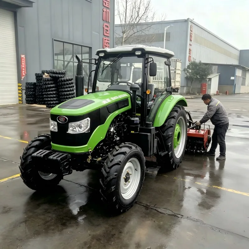 504 Model 50HP 4X4 Mini Tractor Global Shipment Farm Cultivation Machinery