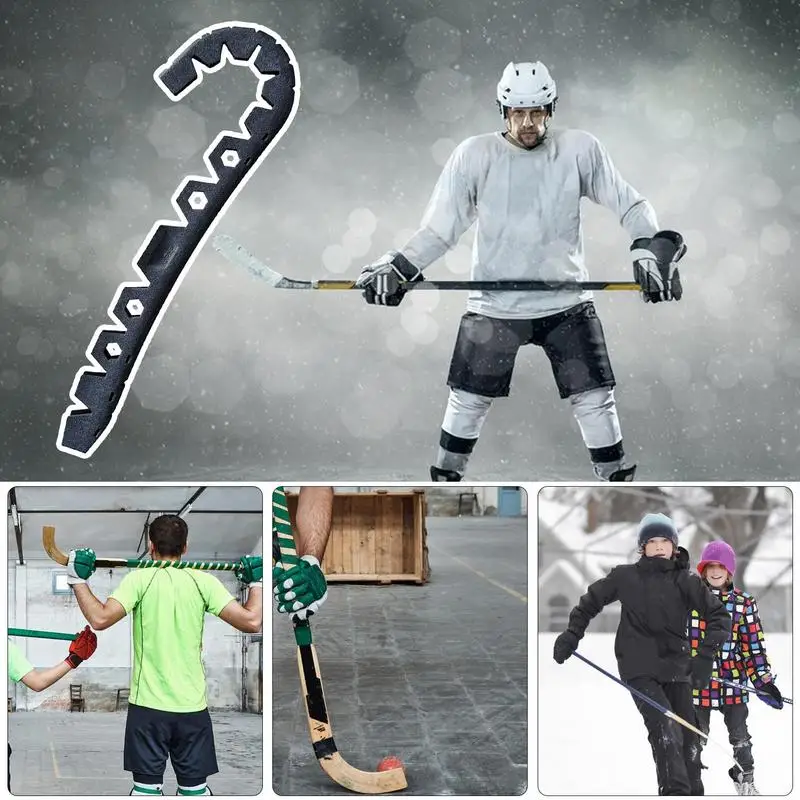 ICE Hockey Stick Protectors ICE Hockey Stick อุปกรณ์การฝึกอบรมอะคริลิคฮอกกี้อุปกรณ์การฝึกอบรมฮอกกี้การฝึกอบรมและการปฏิบัติ