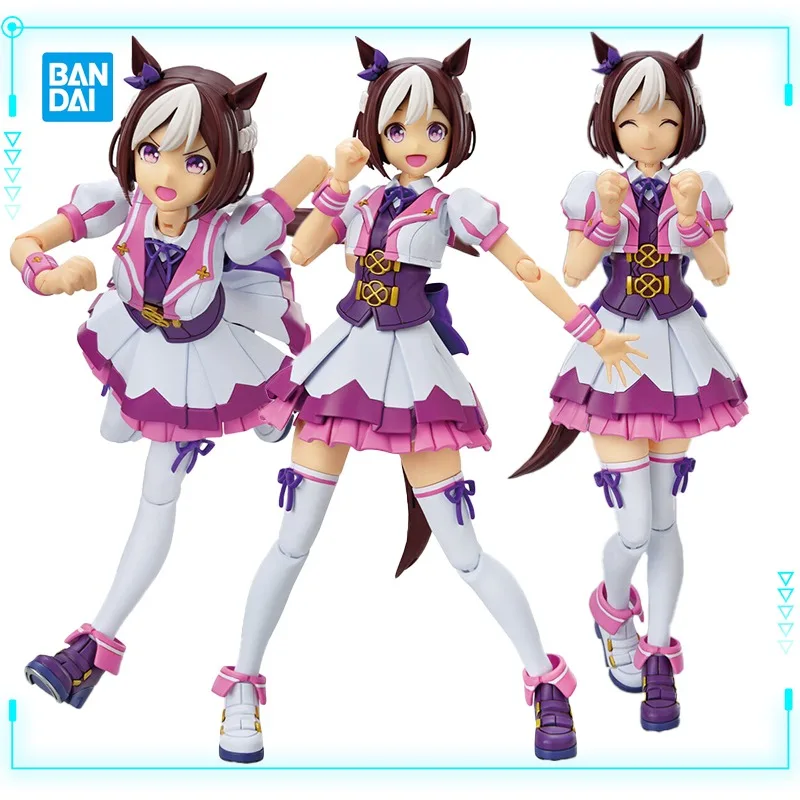 Bandai Original Genuine Figure-rise Standard Umamusume: Pretty Derby Special Week Assembly Model Toy Action Figure Gift for Kids