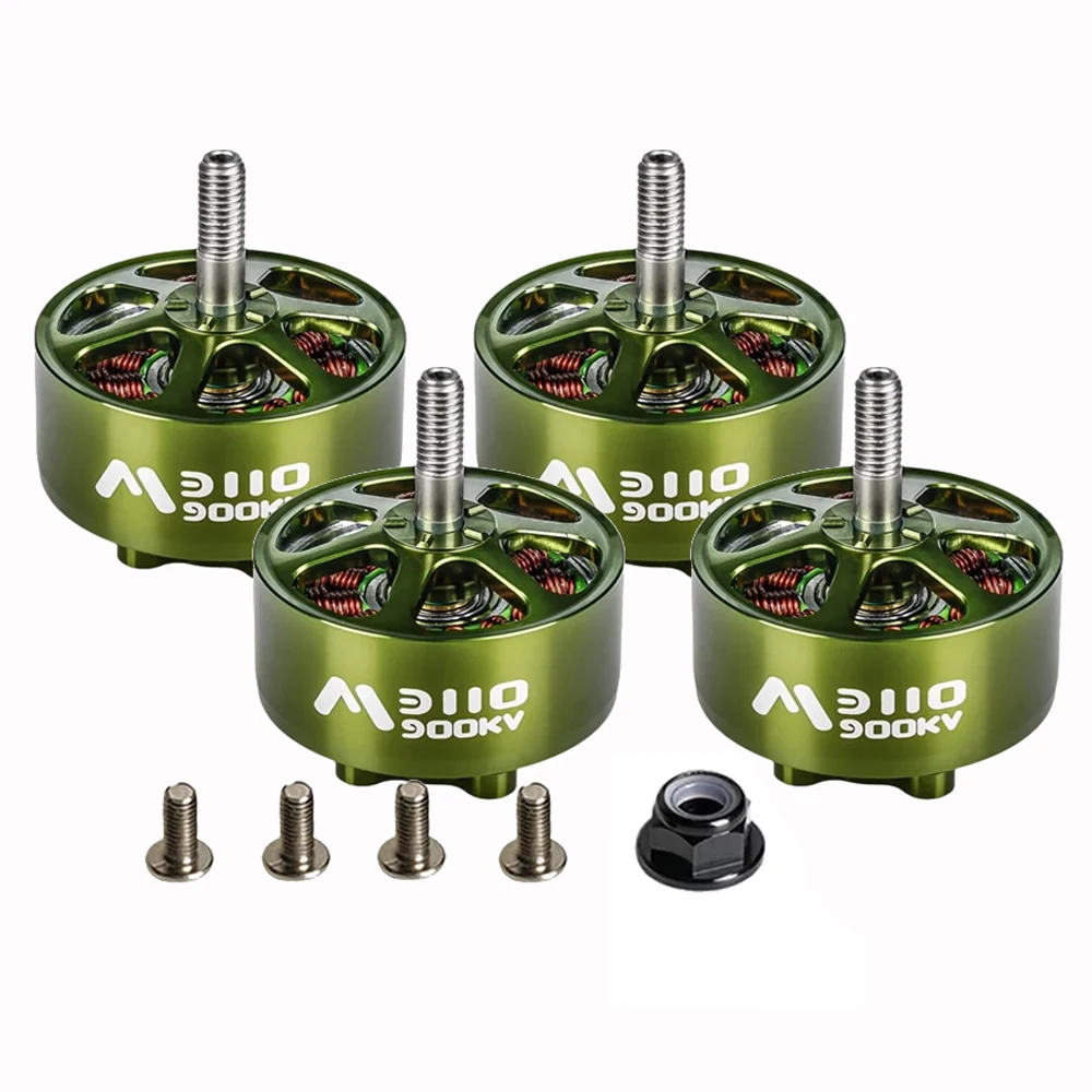 

4pcs/lot FlashHobby Flash Hobby Mars3110 M3110 3110 900KV 3-6S 1264W BLDC Outrunner Motor For Fixed-wing Fpv Drone
