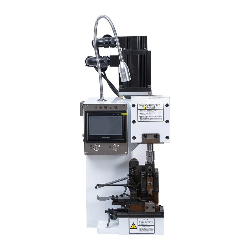 

Precision servo touch screen display terminal crimping machine, semi-automatic new energy wiring harness servo