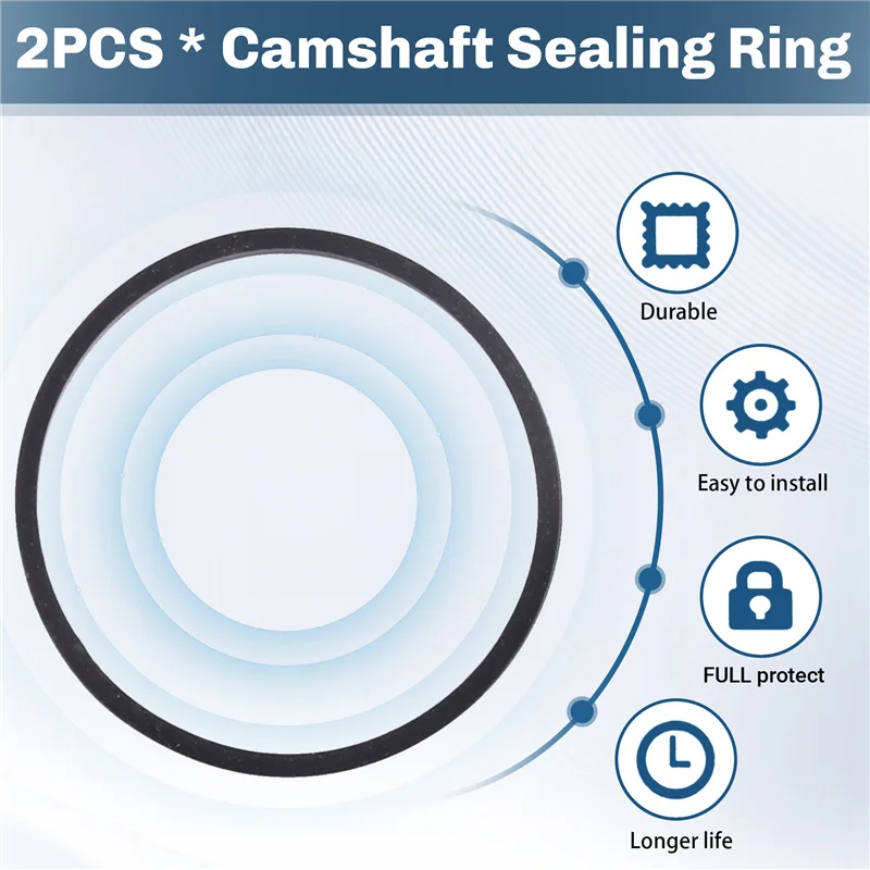 

Camshaft Sealing Ring Intake Auto Parts 080739 080737 For Citroen 1.6T