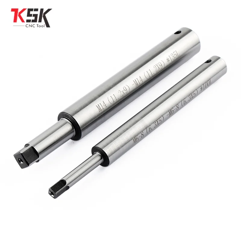 1PCS National standard and Japanese standard Tap extension rod JIS ISO M3 M4 M5 M6 M8 Tap extension rod Tap Extened Sleeve Tools