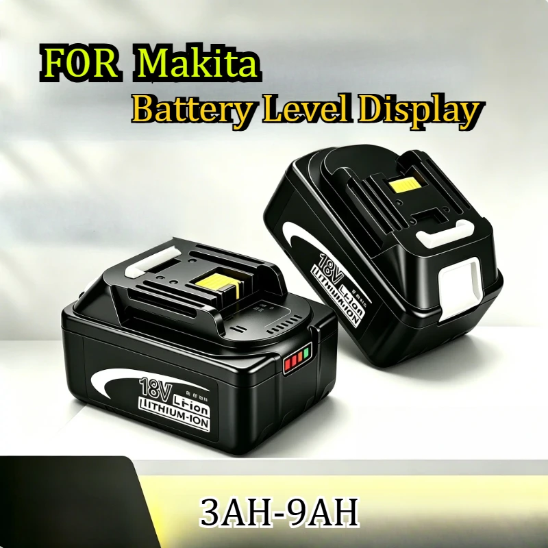 

Аккумулятор 3AH-9AH, совместимый с литиевыми батареями Makita 18V BL1860B, универсальный для электрических гайковертов, дрелей и электроинструментов