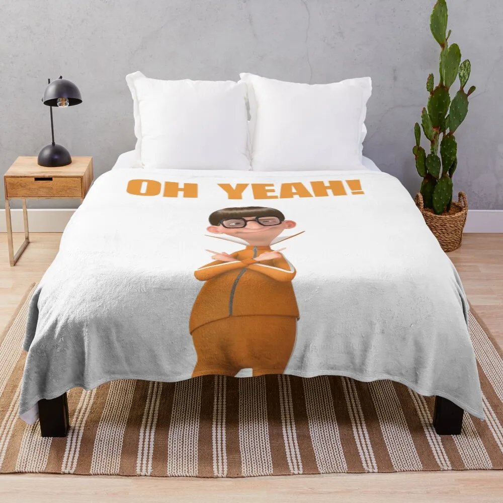 

Oh Yeah! - Vector from Despicable Me Throw Blanket Men's Soft Warm Throw Blanket for Couch